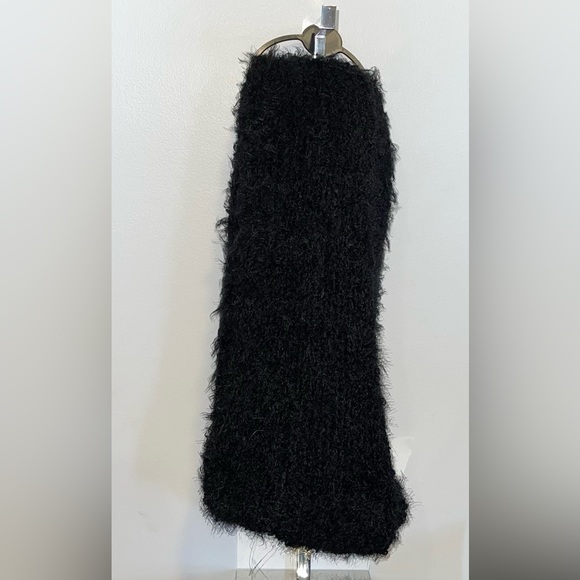 Silence + Noise Infinity Scarf NEW Black Soft Fluffy Wrap - Picture 1 of 3